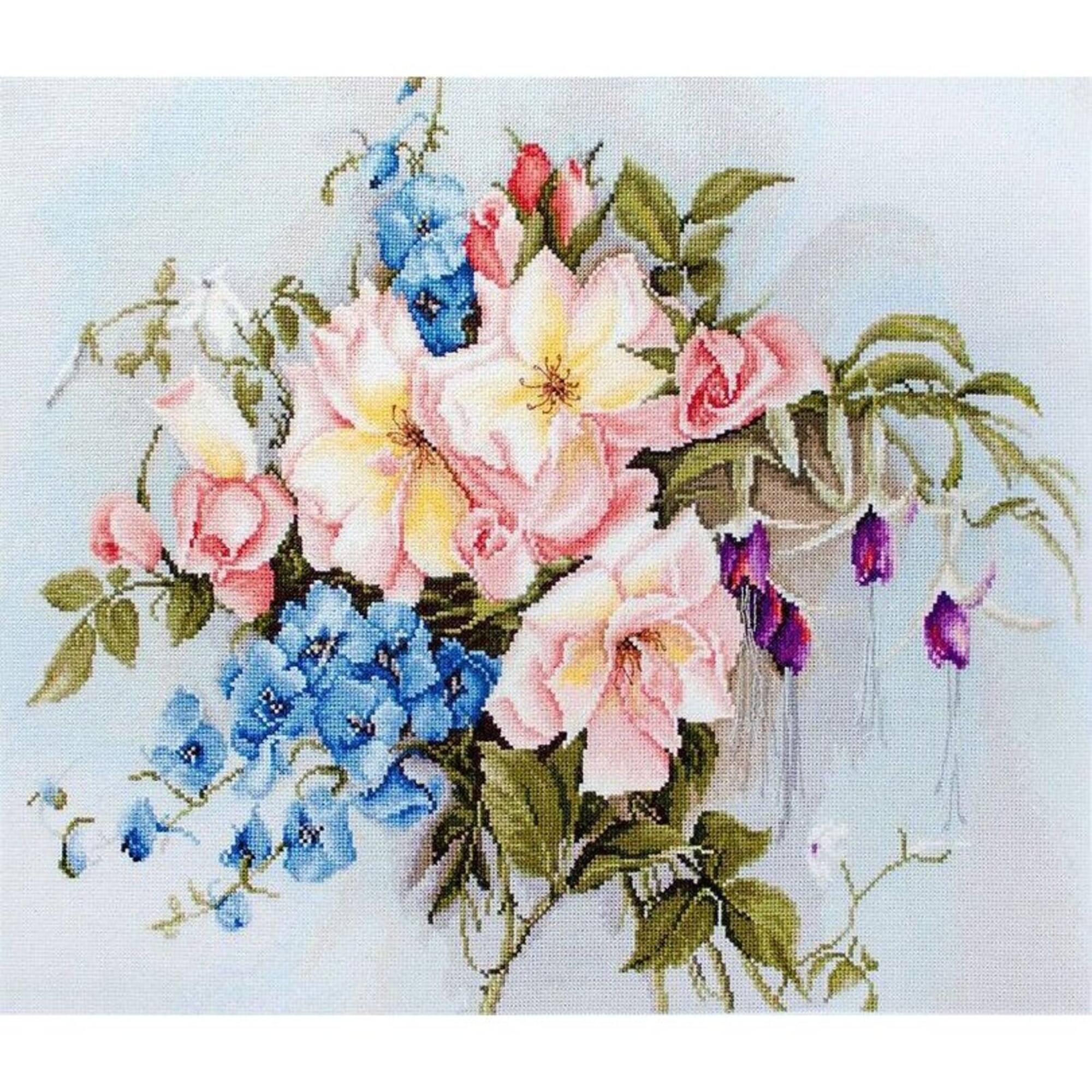 Luca-s Bouquet With Bells Counted Cross Stitch Kit